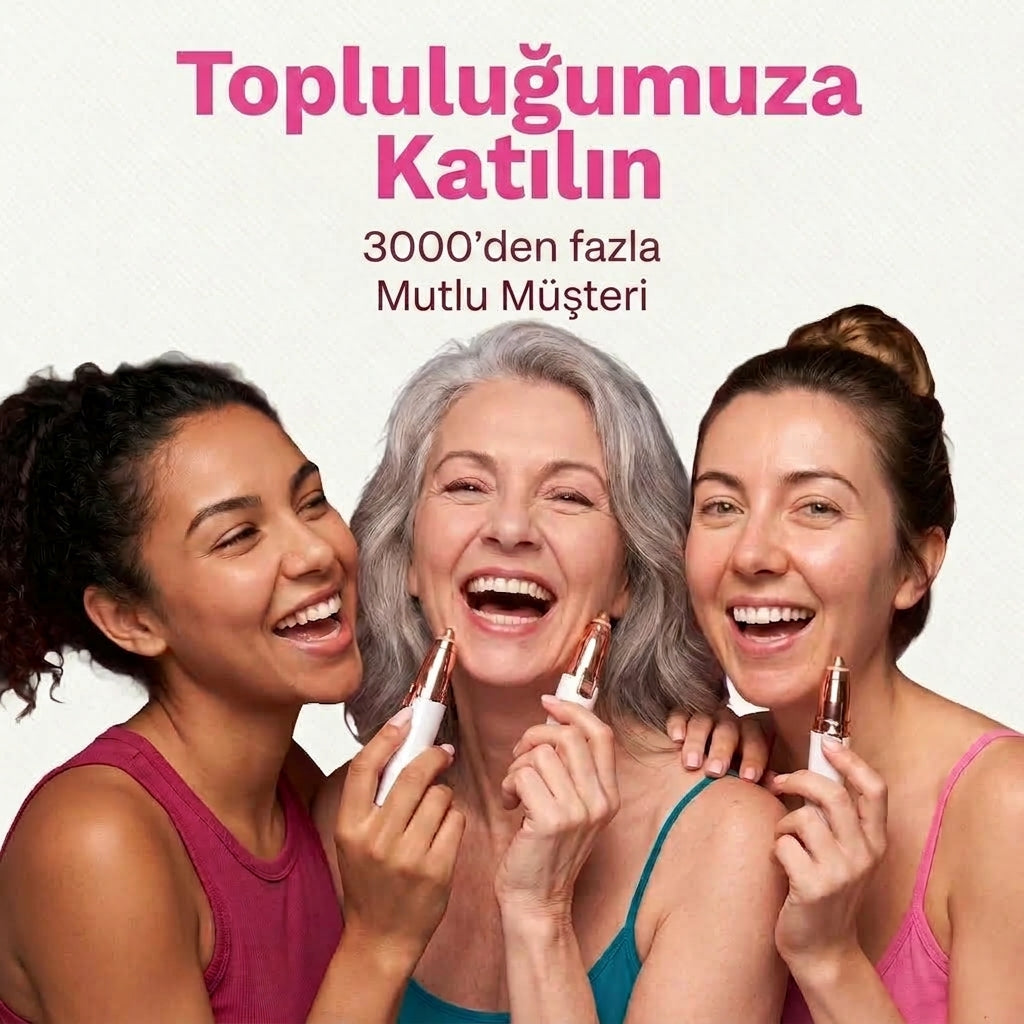 Nevoget™ SilkTouch - Güvenli ve Pürüzsüz Yüz Bakımı