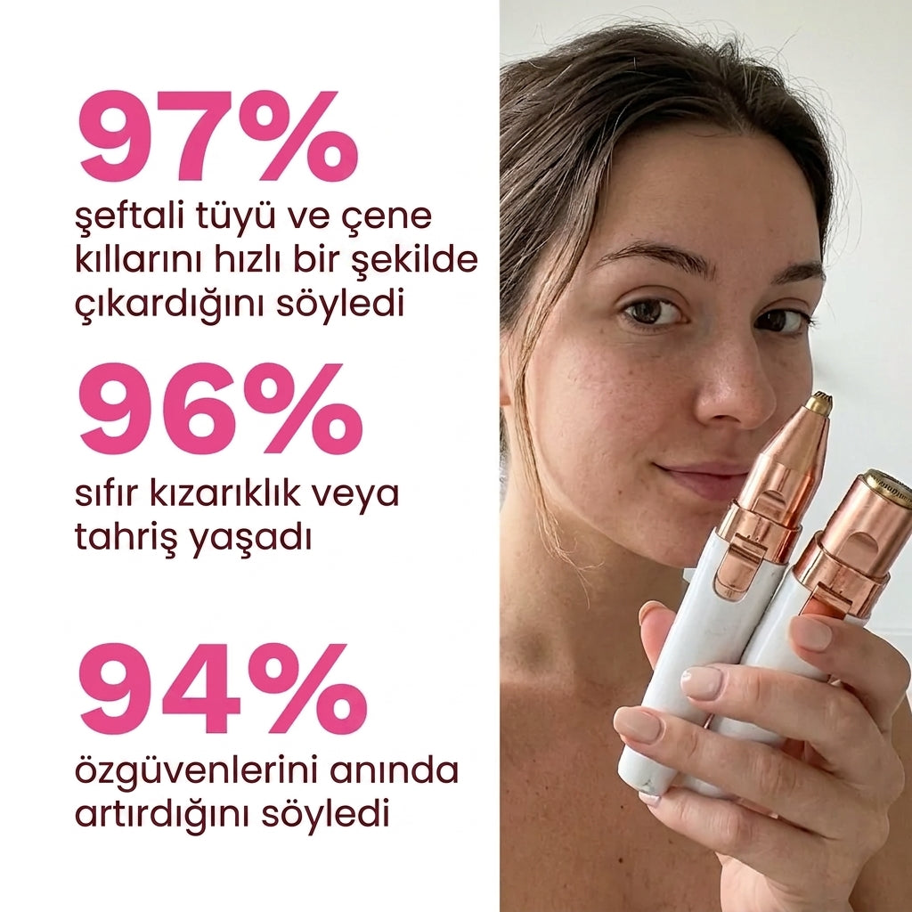 Nevoget™ SilkTouch - Güvenli ve Pürüzsüz Yüz Bakımı