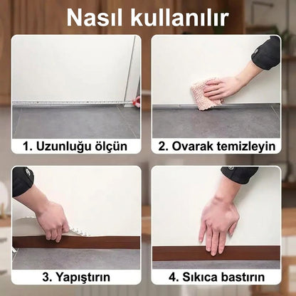 Nevoget Esnek Şeffaf Kapı & Pencere İzolasyon Bandı
